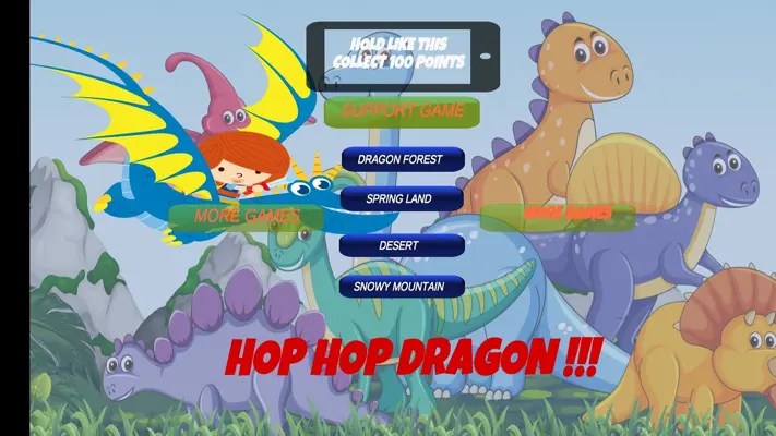 Hop Hop Dragon android App screenshot 0